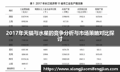 2017年天猫与水星的竞争分析与市场策略对比探讨